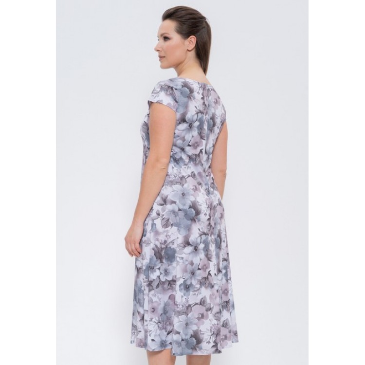 Платье женское вискозное 619 grey, Cleo