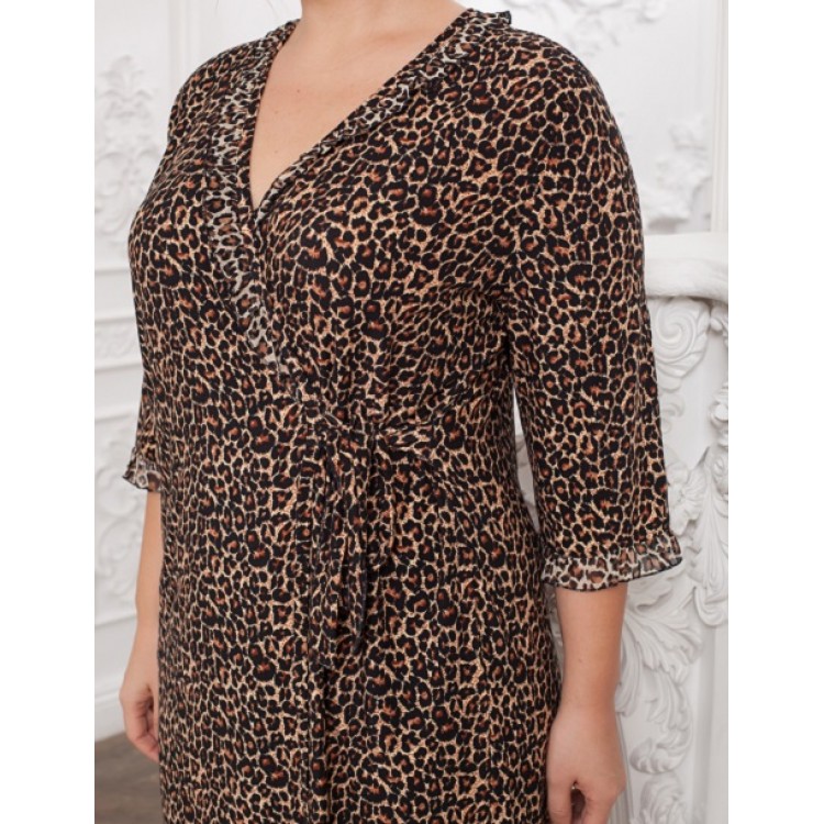 Женский трикотажный халат 638-104, Cleo