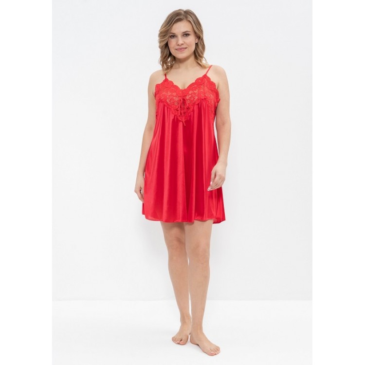 Женская трикотажная сорочка 6600-red, Cleo