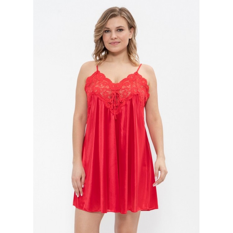 Женская трикотажная сорочка 6600-red, Cleo