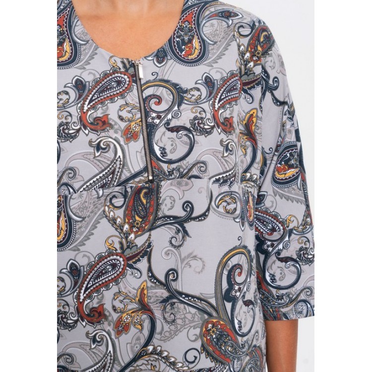 Женская трикотажная кофта 72 gray/cucumber, Cleo