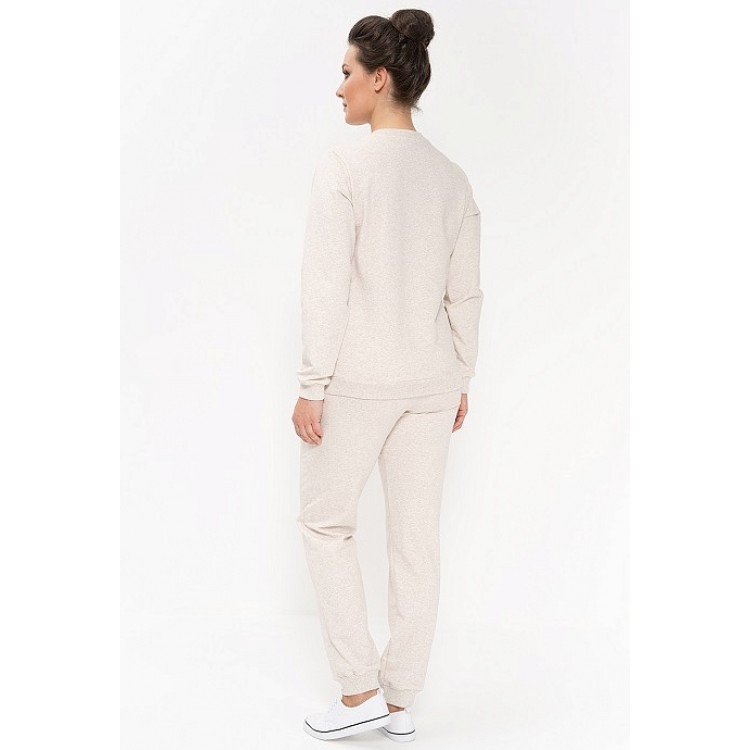 Женский костюм для спорта и отдыха 743-beige, Cleo