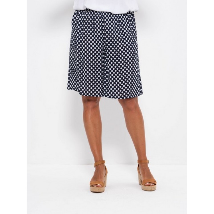 Шорты женские 75 синий/белый горошек, Cleo Шорты женские 75 синий/белый горошек, Cleo