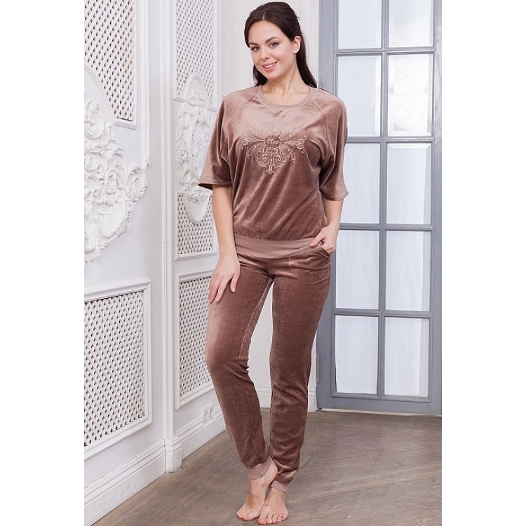 Костюм для дома велюровый  760-35, Cleo