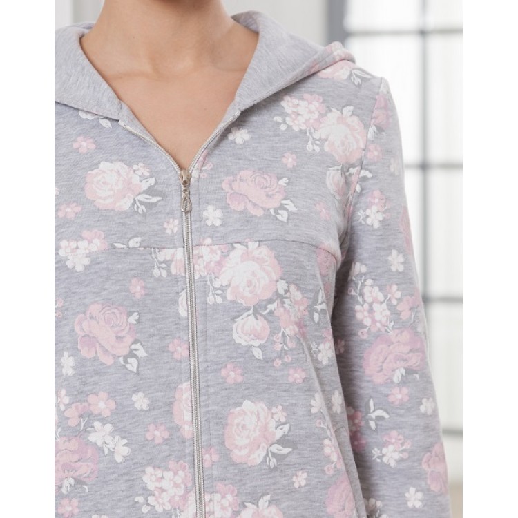 Серый женский костюм для дома и отдыха 790-gray, Cleo