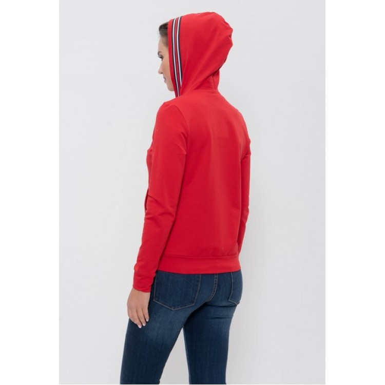 Толстовка женская с капюшоном 80-red, Cleo