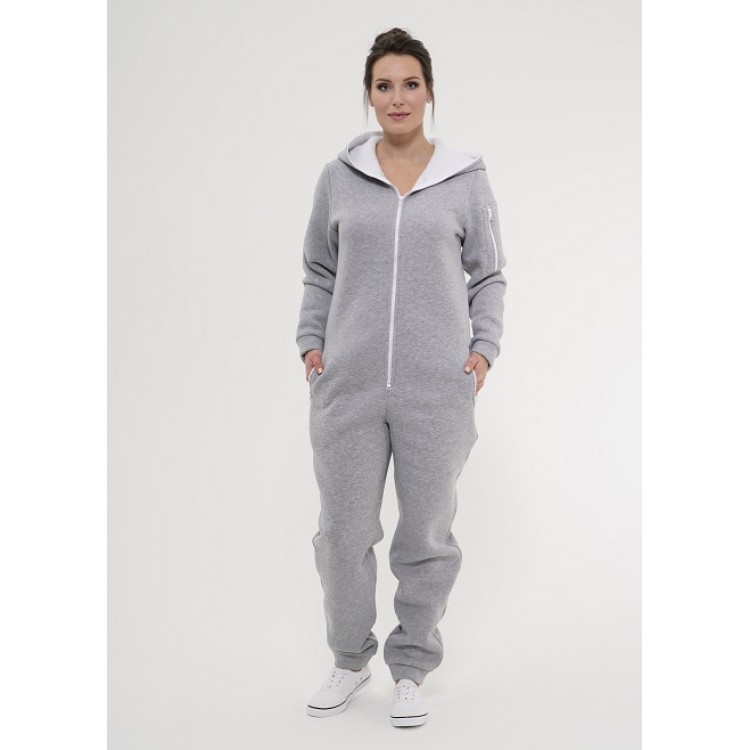 Утепленный женский комбинезон 860-gray, Cleo