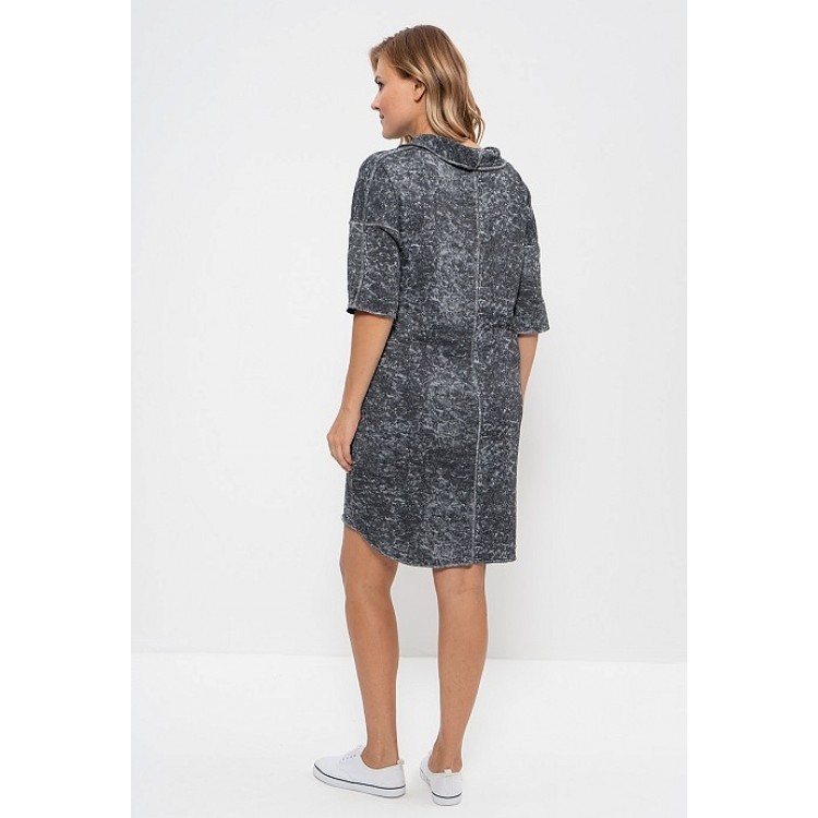 Женское хлопковое платье 870-gray, Cleo