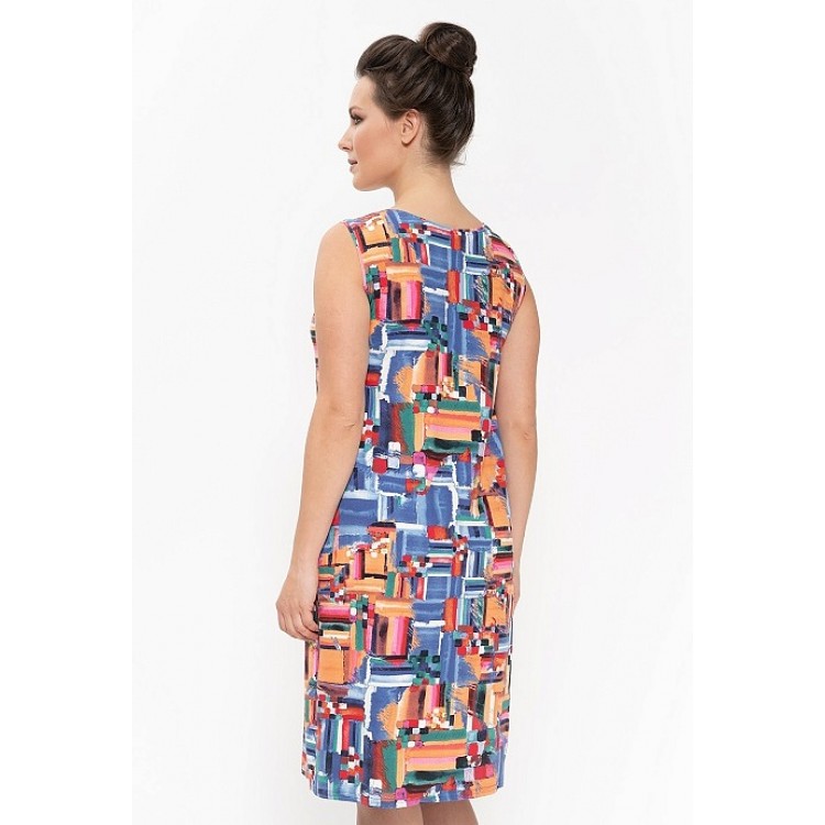 Летний женский сарафан 878-multicolored, Cleo