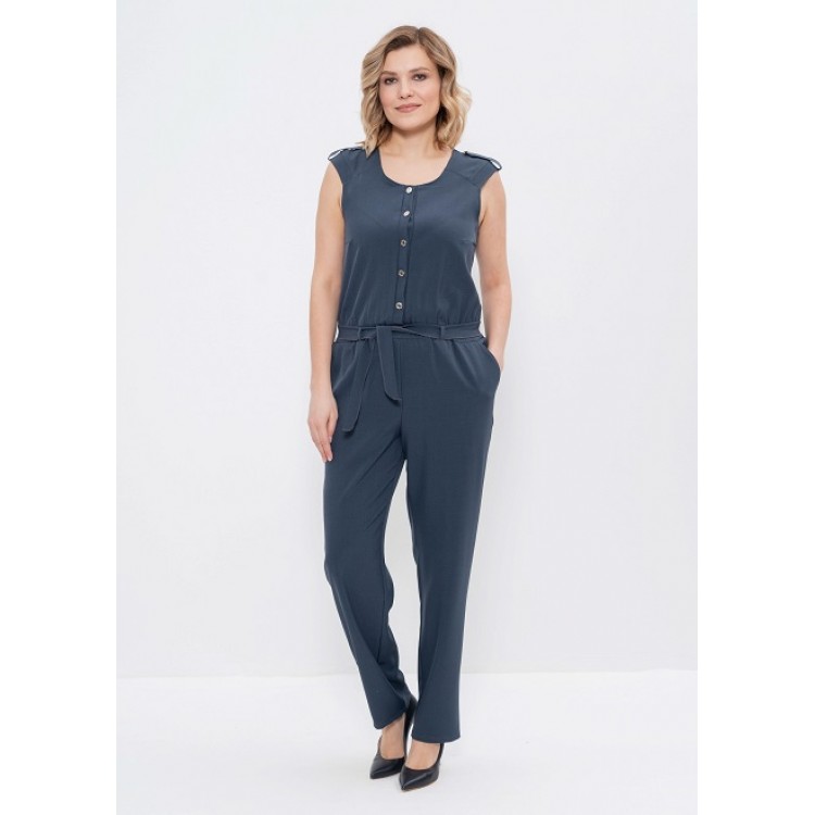 Летний женский комбинезон с брюками 889-gray, Cleo