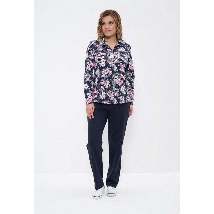 Женский спортивный костюм 905-blue/pink, Cleo