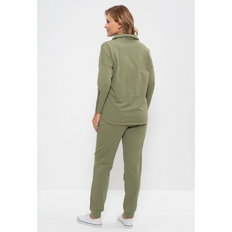 Женский спортивный костюм 917-khaki, Cleo