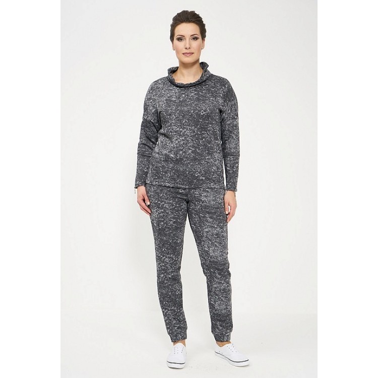 Женский спортивный костюм 917-dark gray, Cleo