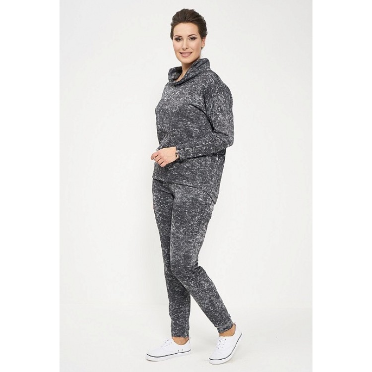Женский спортивный костюм 917-dark gray, Cleo