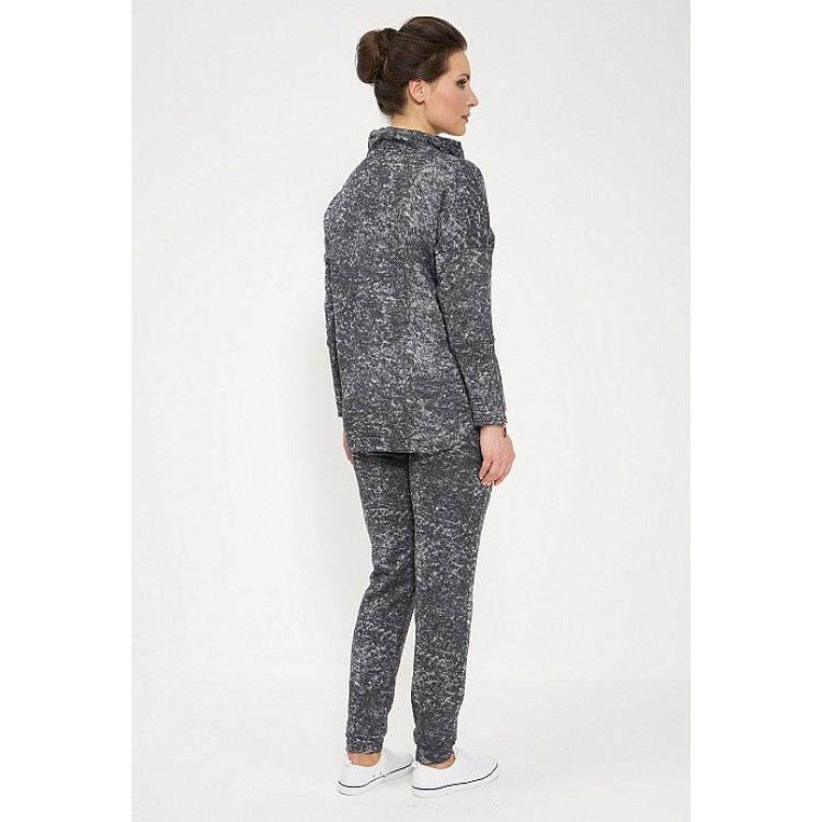 Женский спортивный костюм 917-dark gray, Cleo