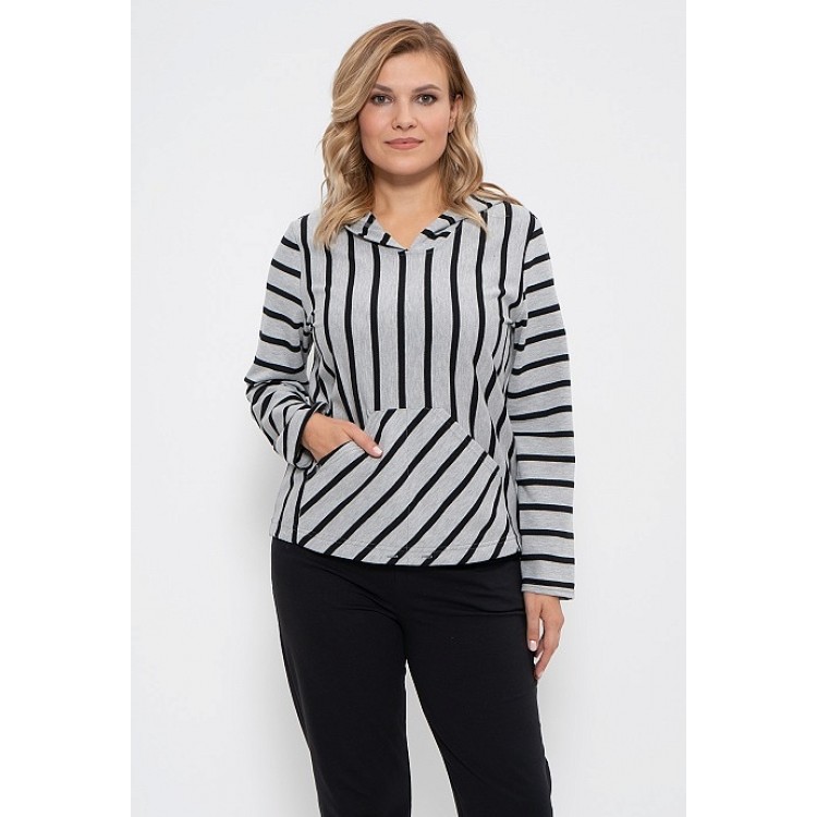 Женский спортивный костюм 922-gray/black, Cleo
