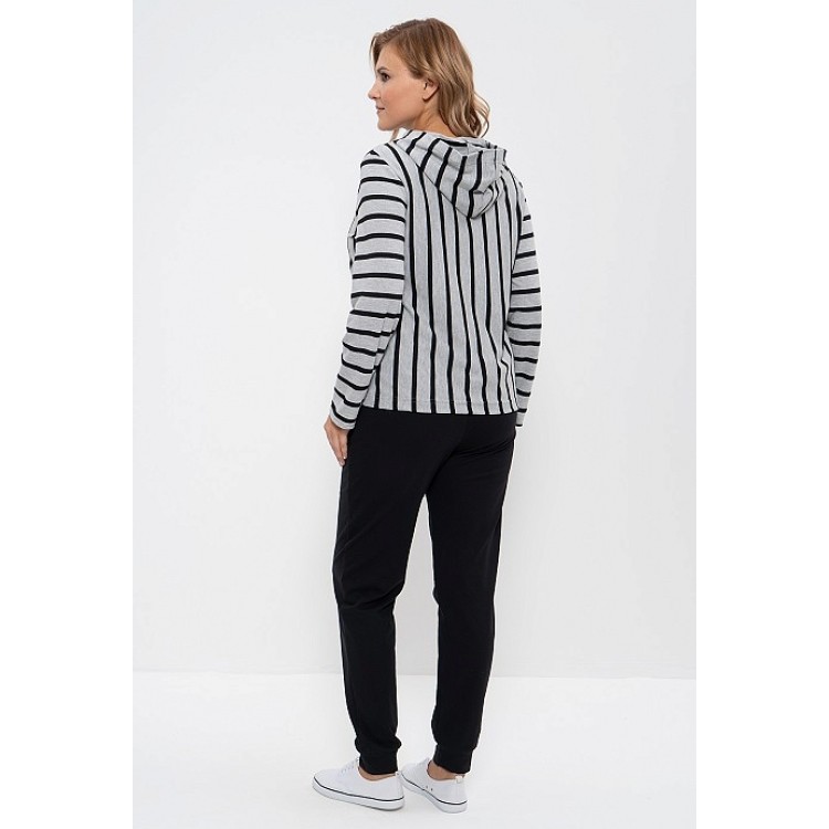 Женский спортивный костюм 922-gray/black, Cleo