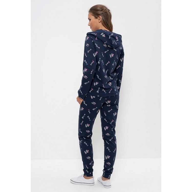 Женский спортивный костюм 922-1-blue, Cleo