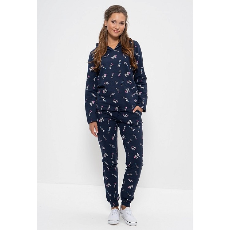 Женский спортивный костюм 922-1-blue, Cleo