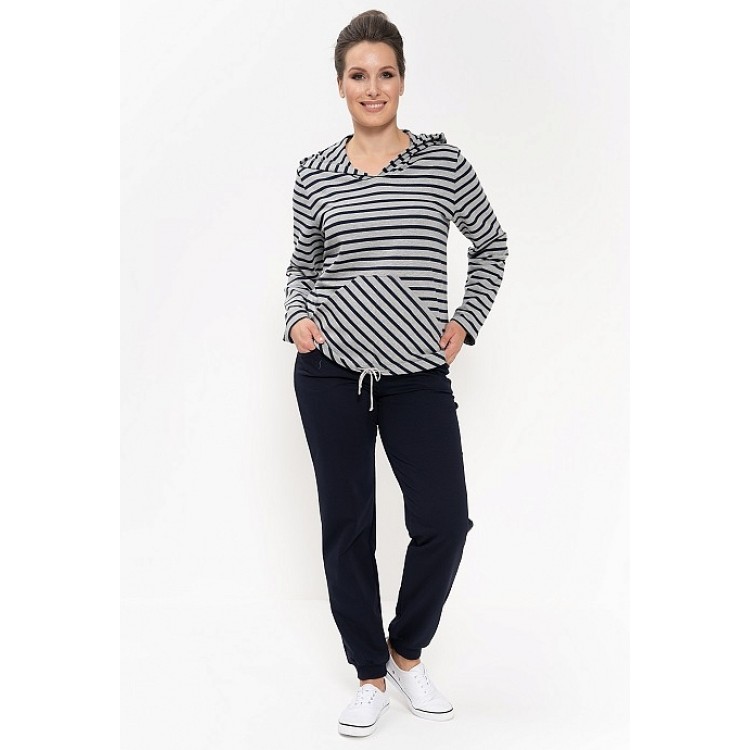 Женский спортивный костюм 922-gray/blue, Cleo