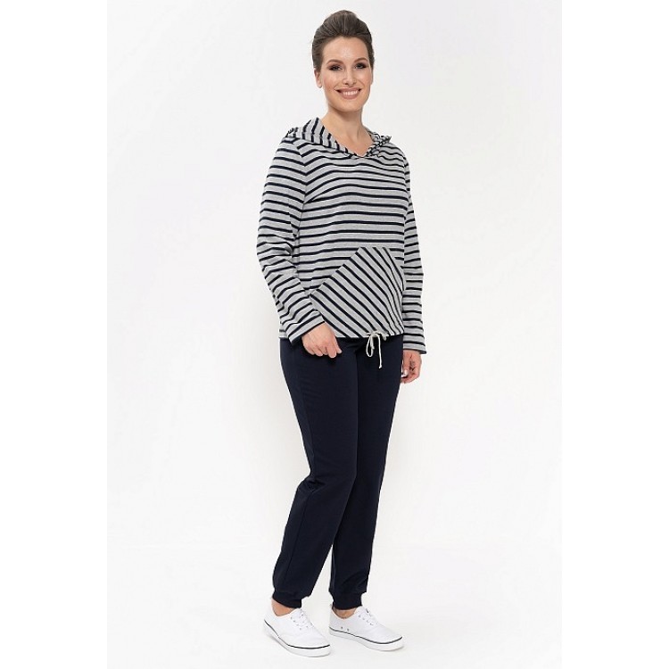 Женский спортивный костюм 922-gray/blue, Cleo