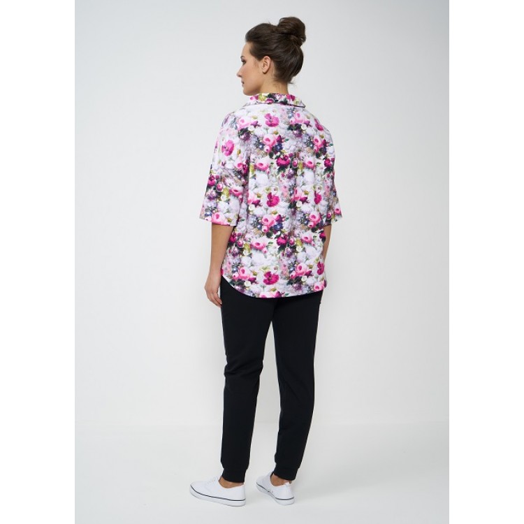 Женский костюм для дома и отдыха 930-raspberry/black, Cleo