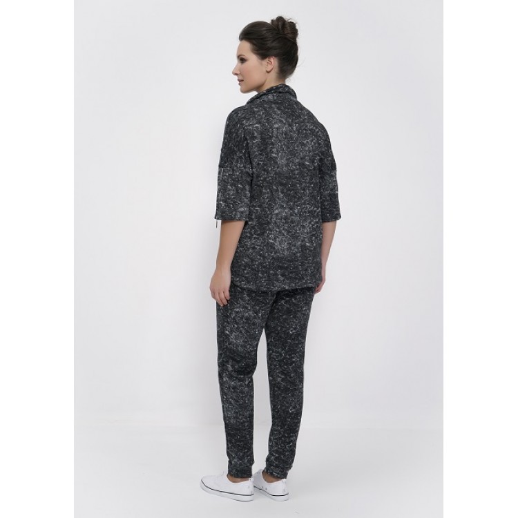 Женский костюм для спорта и отдыха 931-dark gray, Cleo