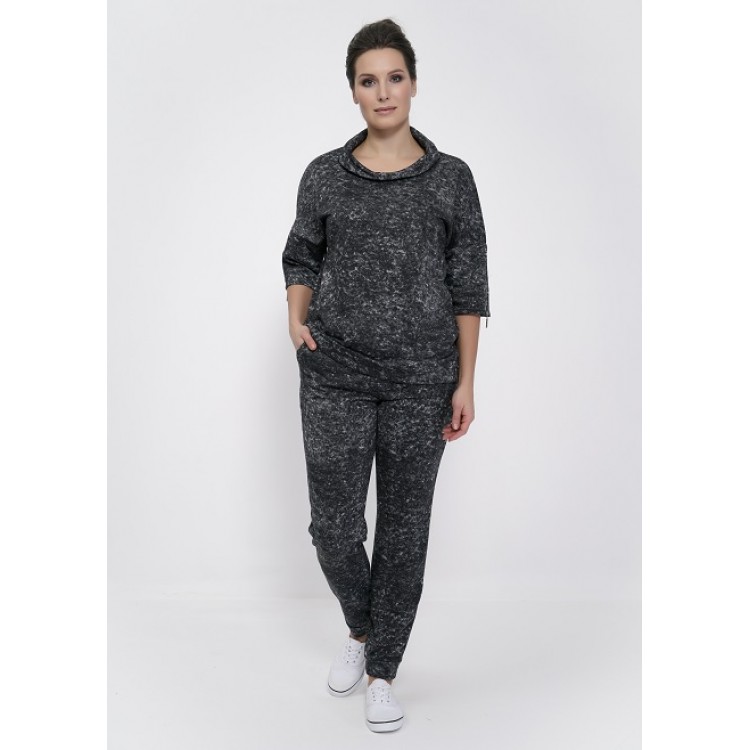 Женский костюм для спорта и отдыха 931-dark gray, Cleo