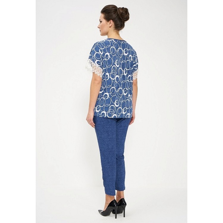 Женский комплект из вискозы с брюками 947-jeans, Cleo