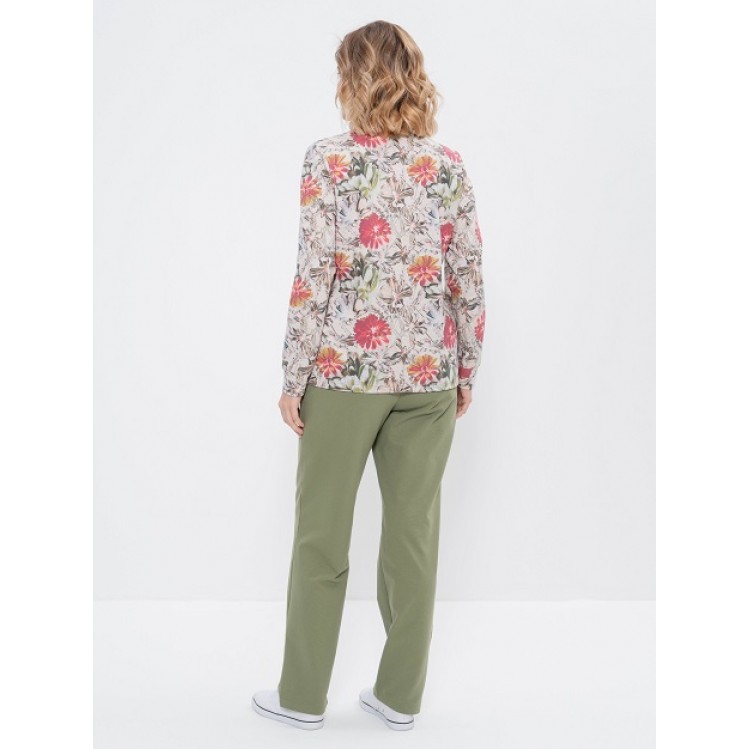 Женский спортивный костюм 949-beige/olive, Cleo
