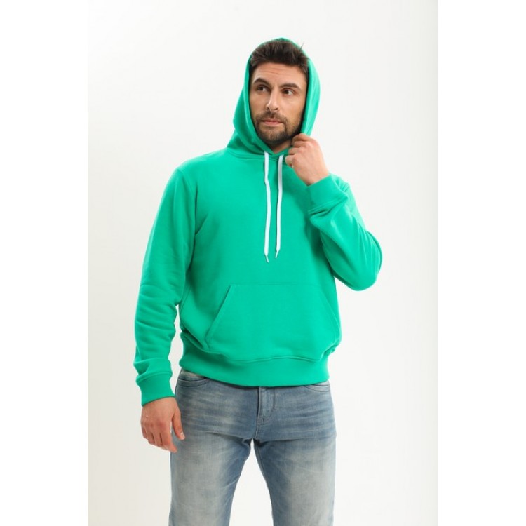 Зеленая толстовка мужская 95 green, Cleo