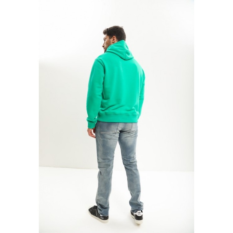 Зеленая толстовка мужская 95 green, Cleo