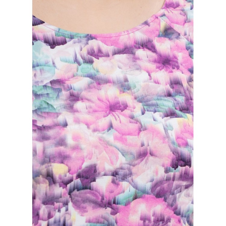 Женский комплект футболка+шорты 953-lilac/blue, Cleo