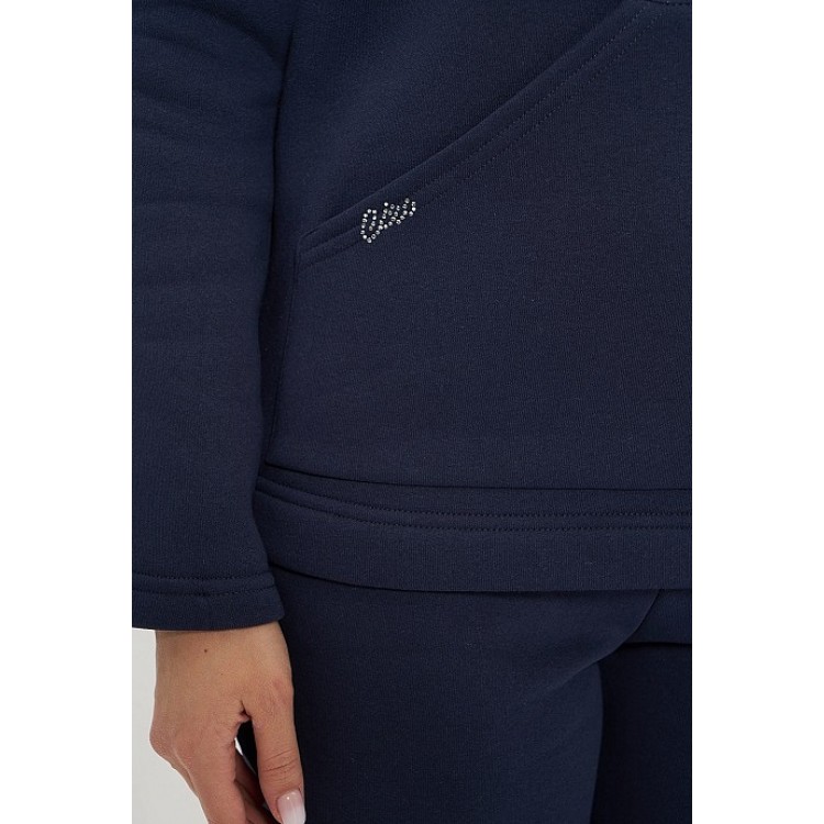 Теплый женский спортивный костюм 957-blue, Cleo Теплый женский спортивный костюм 957-blue, Cleo