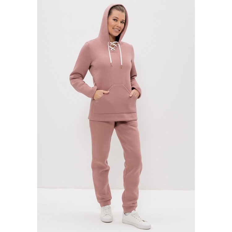Теплый женский спортивный костюм 957 ч. роза, Cleo