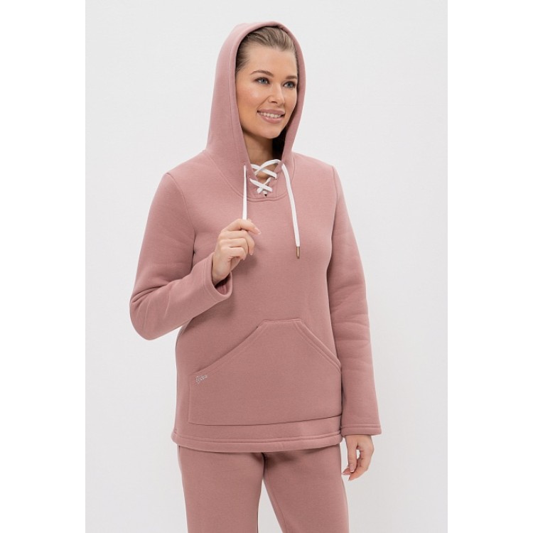 Теплый женский спортивный костюм 957 ч. роза, Cleo