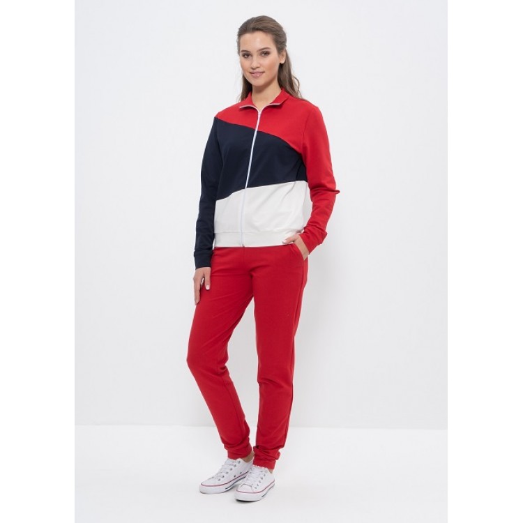 Женский костюм для спорта и отдыха 961-red, Cleo