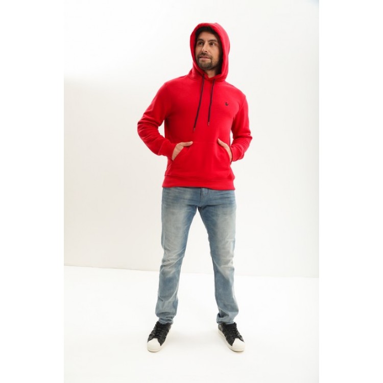 Красная толстовка мужская 97 red, Cleo Красная толстовка мужская 97 red, Cleo