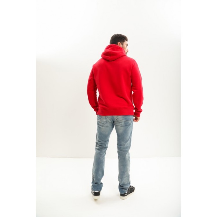Красная толстовка мужская 97 red, Cleo Красная толстовка мужская 97 red, Cleo