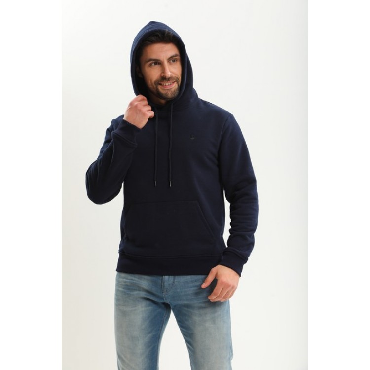 Синяя толстовка мужская 97 blue, Cleo