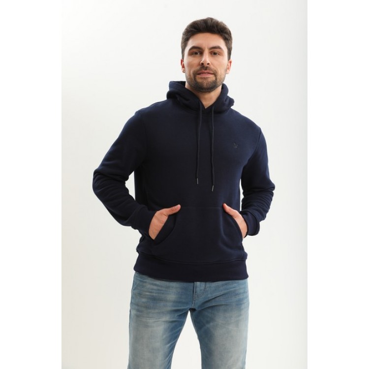 Синяя толстовка мужская 97 blue, Cleo