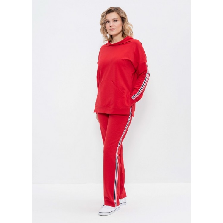 Женский спортивный костюм 981-red, Cleo