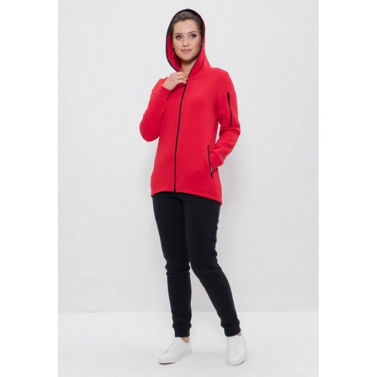 Женский спортивный костюм 993 red/black, Cleo