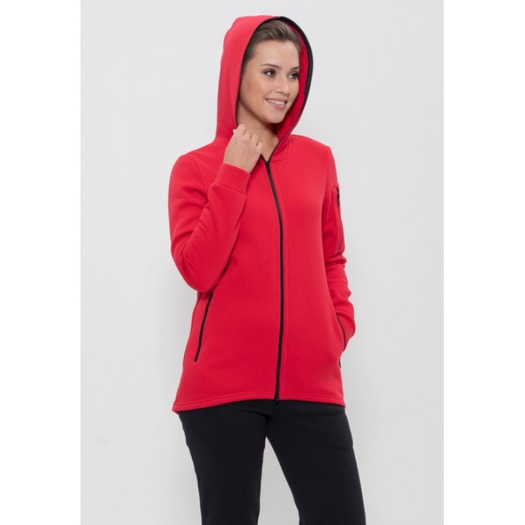 Женский спортивный костюм 993 red/black, Cleo