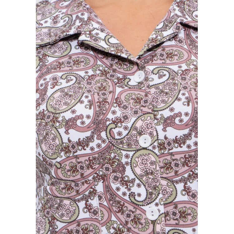 Комплект женский домашний 994 - brown/khaki, Cleo