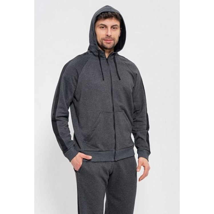 Костюм мужской спортивный 998 dark grey, Cleo