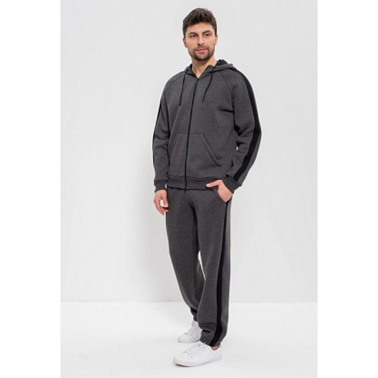 Костюм мужской спортивный 998 dark grey, Cleo