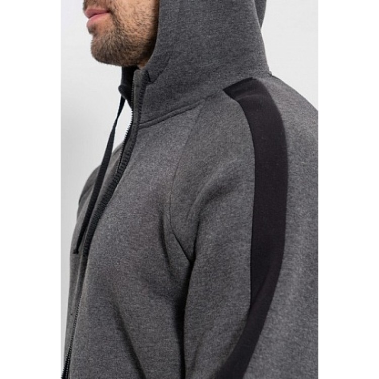 Костюм мужской спортивный 998 dark grey, Cleo