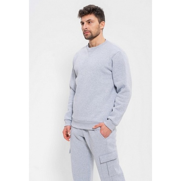 Спортивный мужской костюм с начесом 999 grey, Cleo
