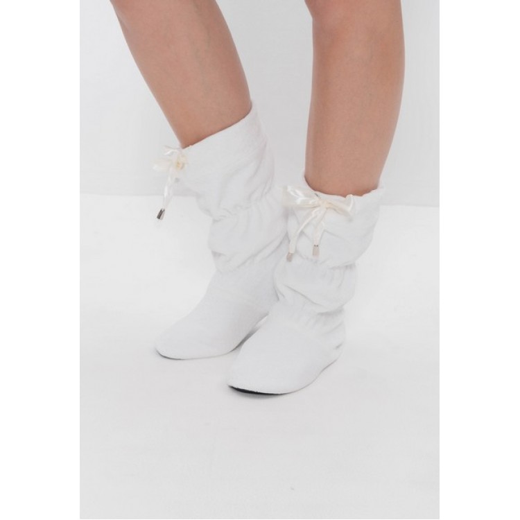 Сапоги для дома из велсофта 6-1242 white, Cleo
